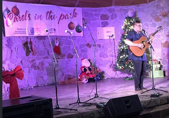 A Christmas performance in Milawa with Carols in the Park